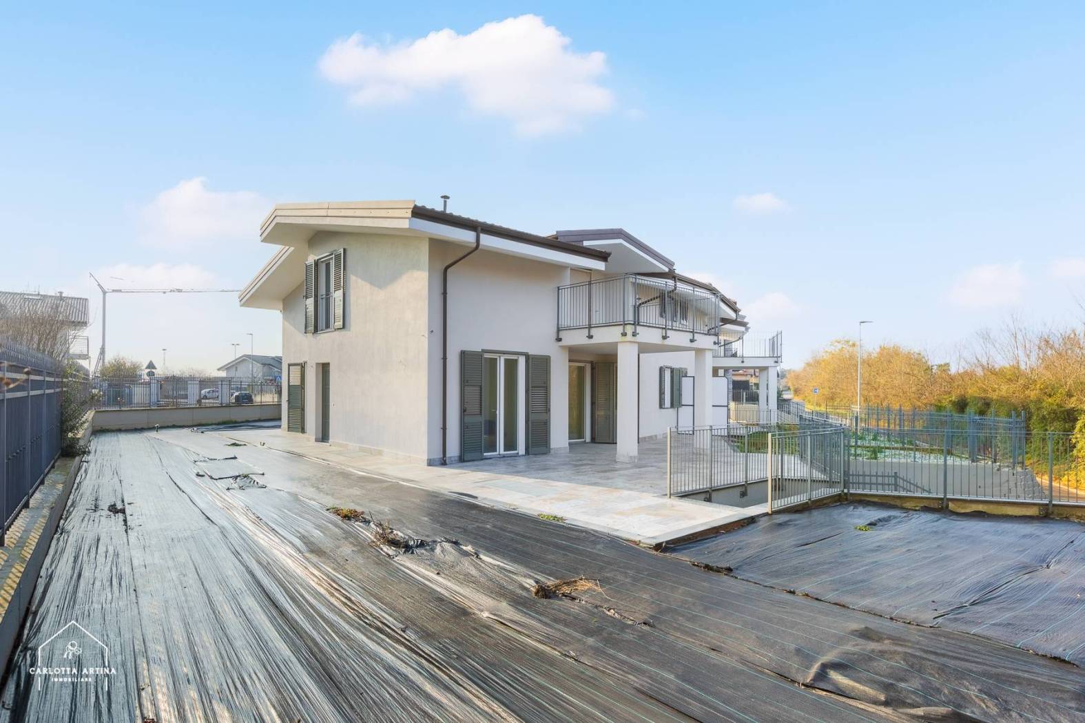 Villa a schiera via Cesare Pavese, Druento